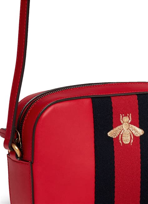 gucci bag with the bee|gucci bee crossbody bag.